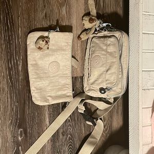 Cross body and make up bag